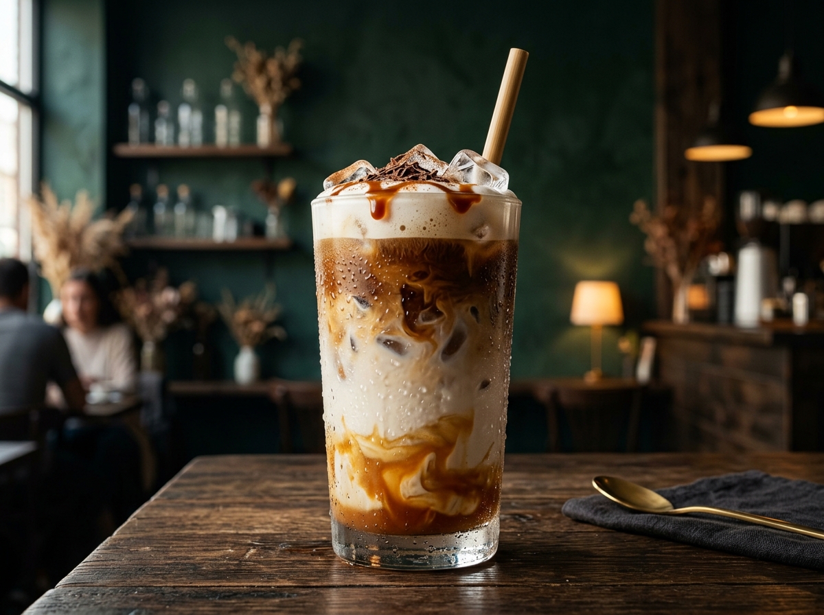 Parla Lounge Iced Caramel Latte